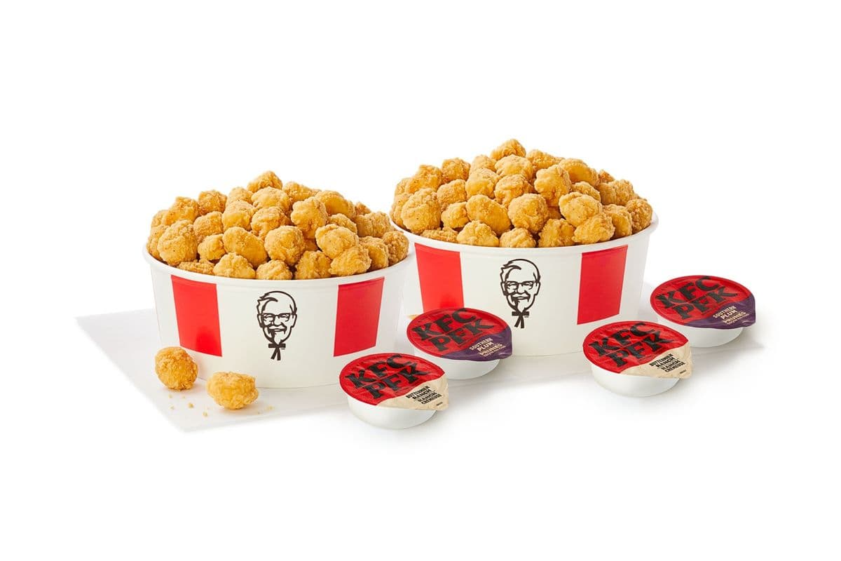Offre 2 pour 1 sur le Baril de Poulet Pop-Corn XL / BOGO XL Popcorn Chicken Bucket