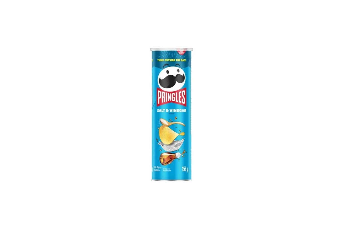 Pringles Salt & Vinegar Flavour Potato Chips 156 G (156gm)
