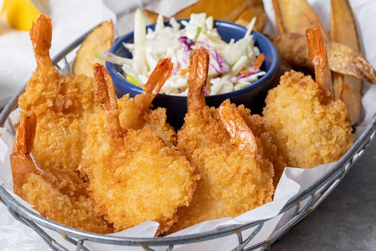 Crispy Shrimp Basket