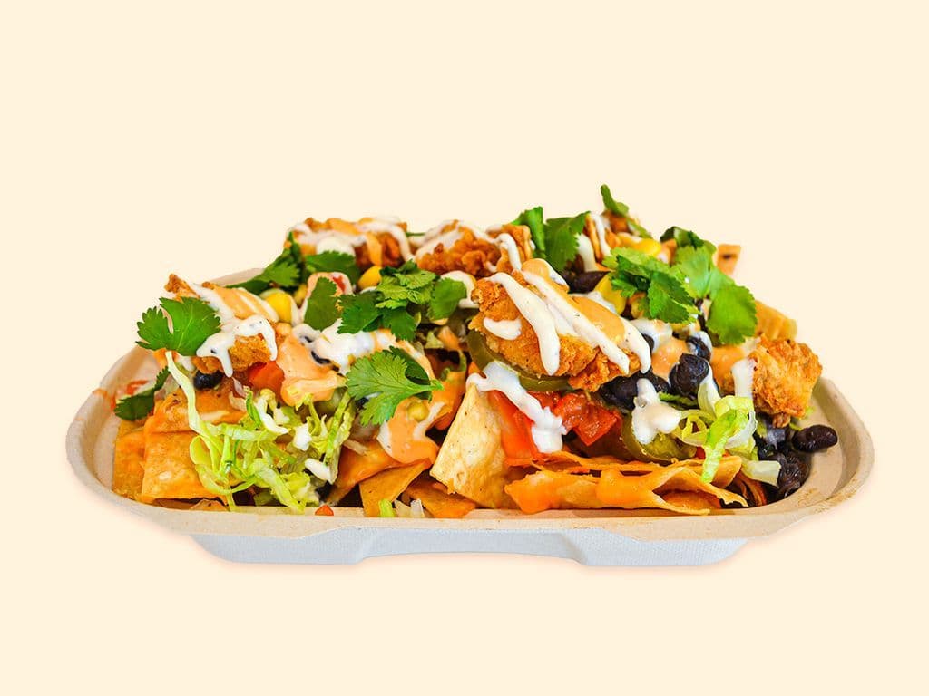 Fried Chicken Nachos