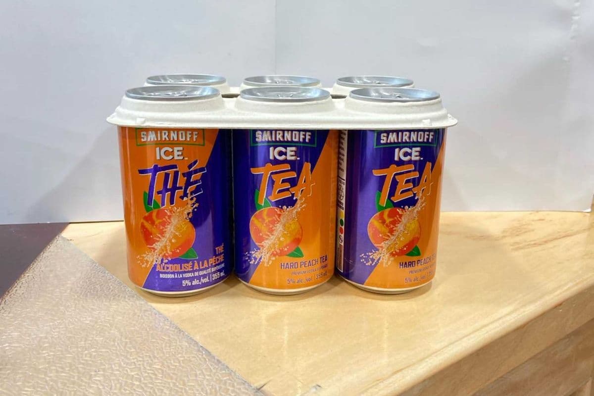 SMIRNOFF ICE PEACH 6x355ML CAN (1 x 6x355ML CAN)