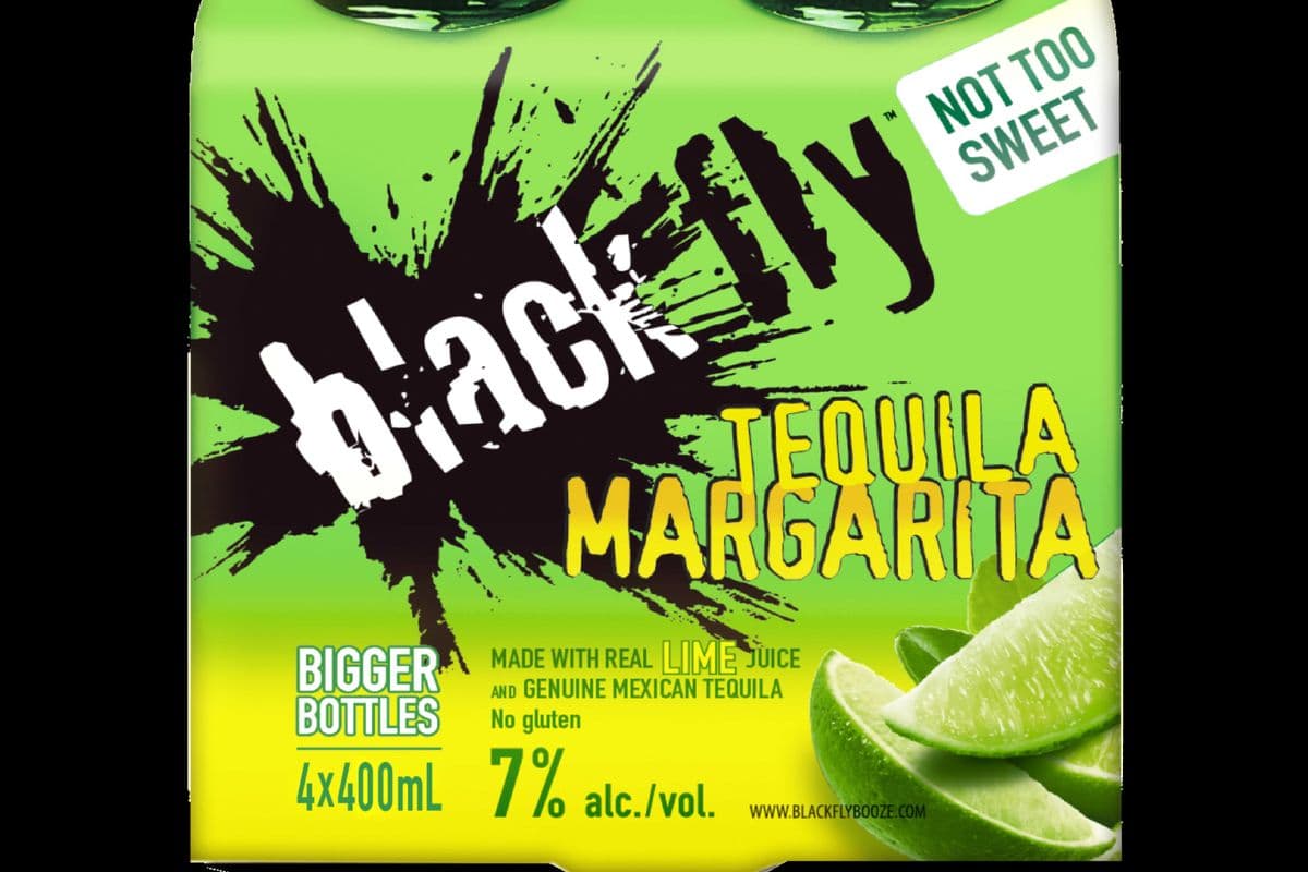 Black Fly Margarita (4 x 400Ml Bottles)