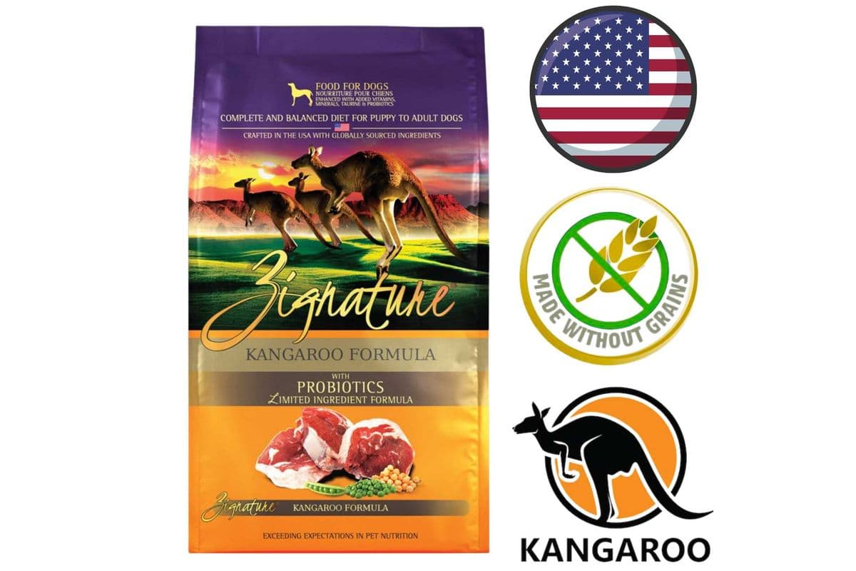 Zignature - Limited Ingredient Grain Free Kangaroo Dry Dog Food (4 lb)