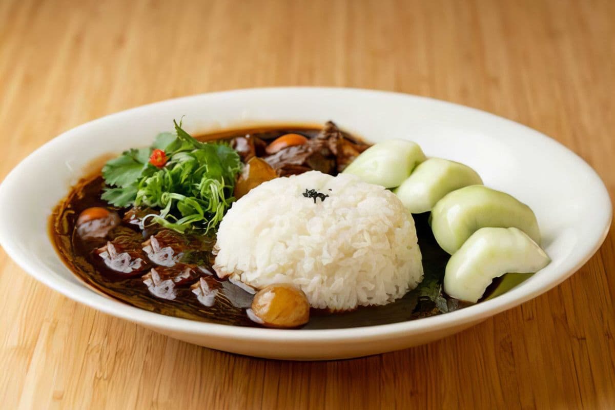 Beef Brisket on Rice 牛腩燴飯