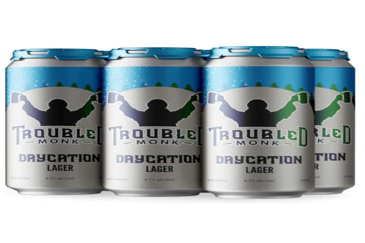 TROUBLED MONK DAYCATION LAGER 6X473ML (1 x 6X473ML)