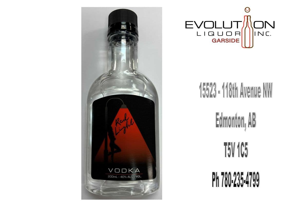 Red Light Vodka 0200P (1 x 200ml Plastic Bottle)