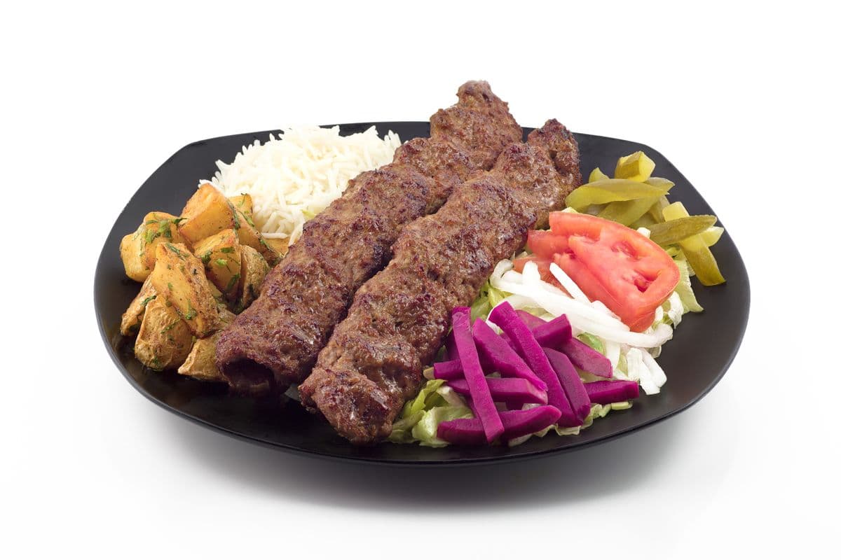 Chargrill BBQ Beef Kebab Plate