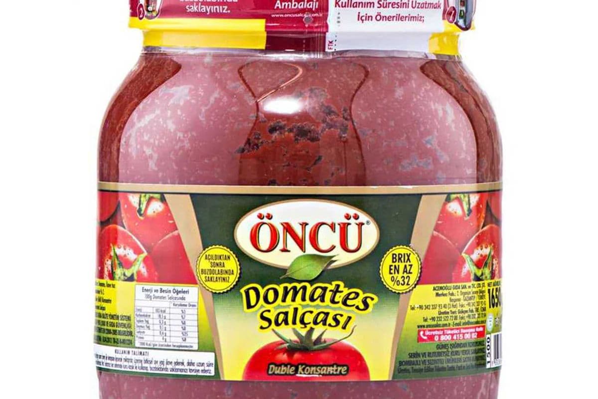 ONCU DOMATES SALCASI TOMATO PASTE 1650GR