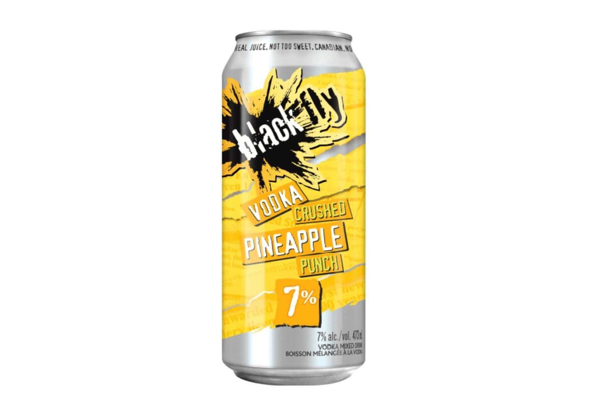 Black Fly - Vodka Crushed Pineapple Punch (1 x 473ml)