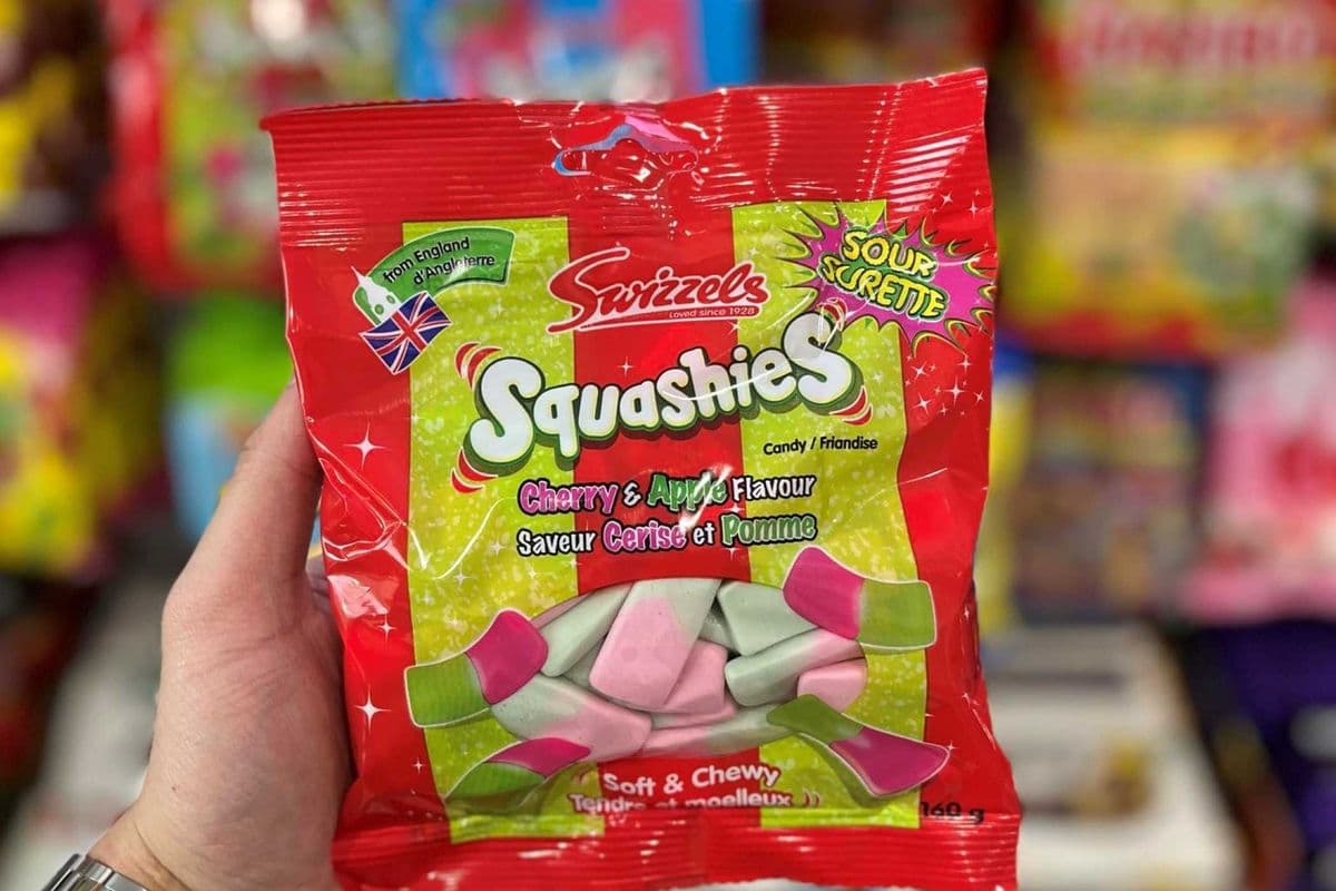 (UK) SQUASHIES CHERRY & APPLE - 160G