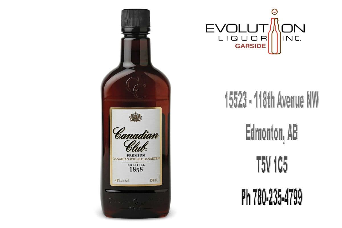 Canadian Club Premium 0750P (1 x 750ml Glass Bottle)