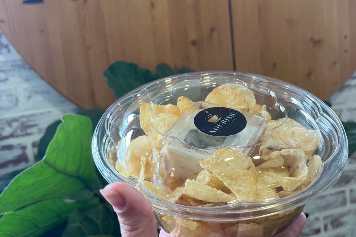 Dill Pickle Dip & Kettle Chips