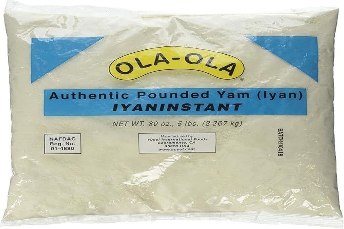 Ola Ola Pounded Yam Flour (5 Lbs)