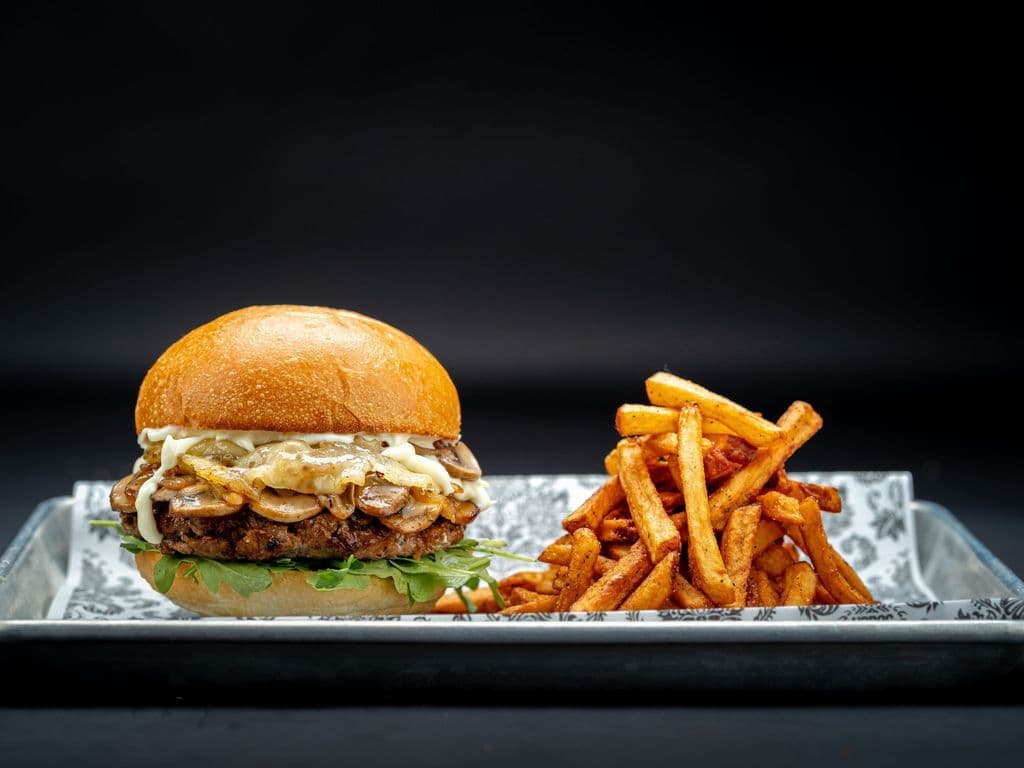 Burger Suisse aux Champignons / Swiss Mushroom Burger