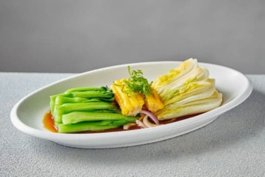 Stir Fry Two Vegetables 白灼双拼