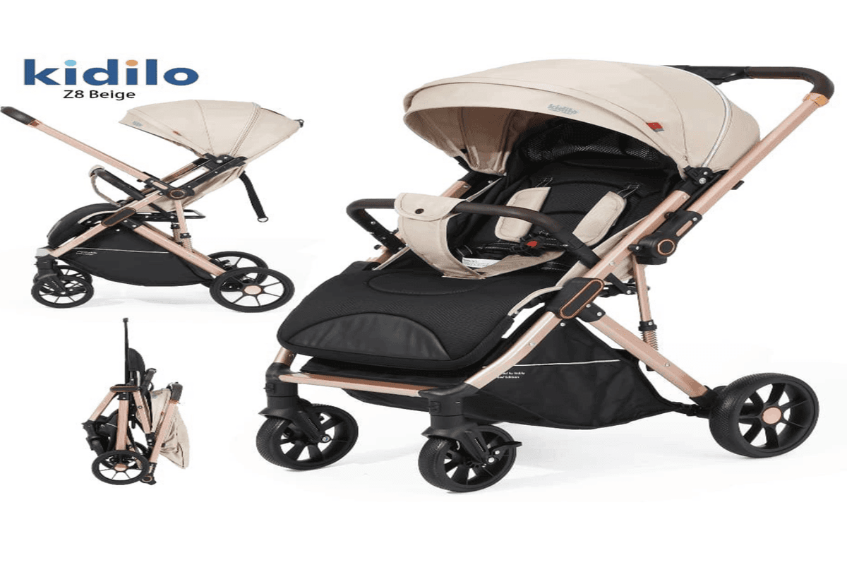 Baby Stroller | Lightweight, Compact Design, and Overhead Protection