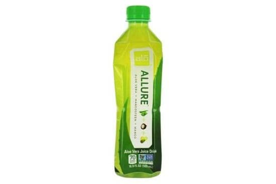 Alo Allure Aloe Vera Juice Drink, Aloe Vera, Mangosteen, and Mango (500 ml)