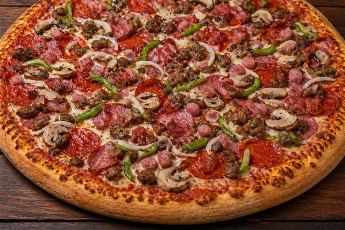 9" Works Pizza