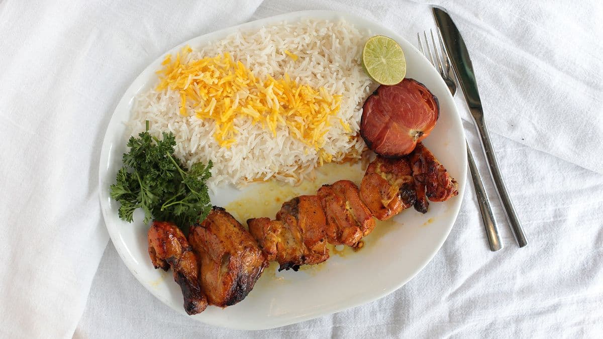 Bone-In Chicken Kebab Dish