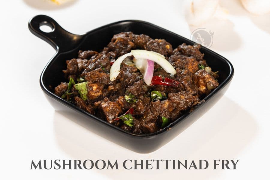 Mushroom Chettinad Fry