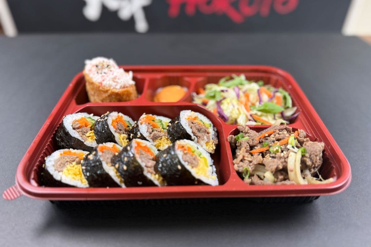 Hokuto Lunch Bento (Miso Soup Included)