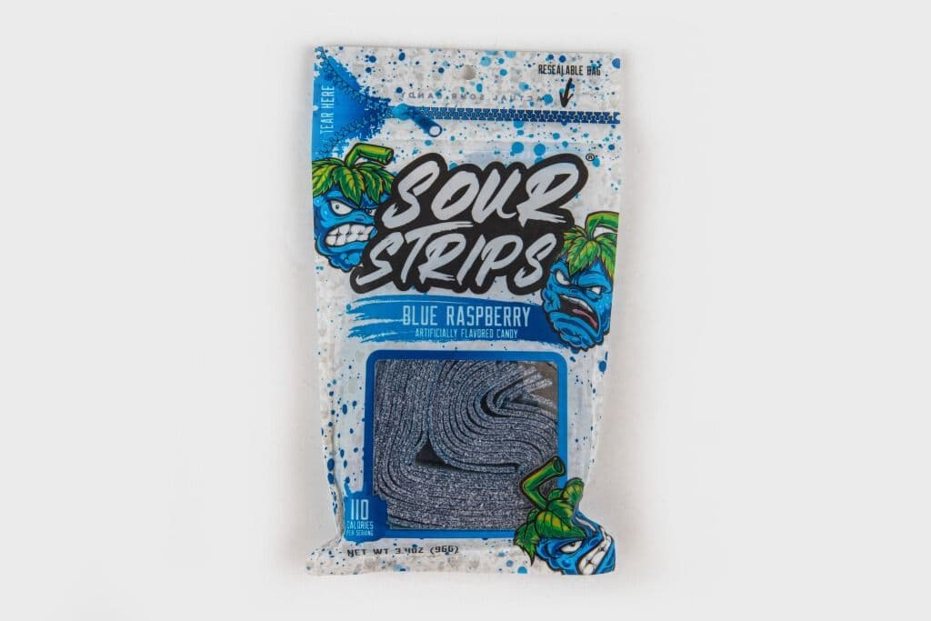 Sour Strips Blue Rasberry (96G)