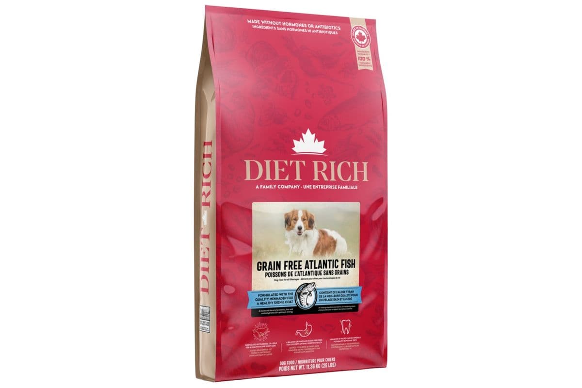 DIET RICH Atlantic Fish Grain-Free Dry Dog Food (2.26 kg)