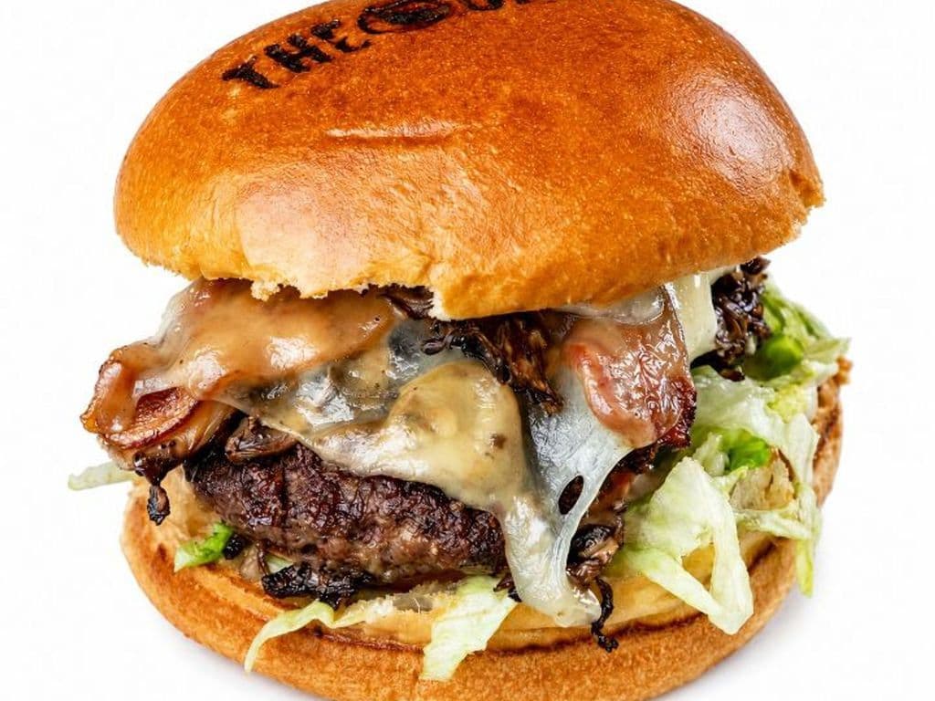 Mushroom & Swiss Burger