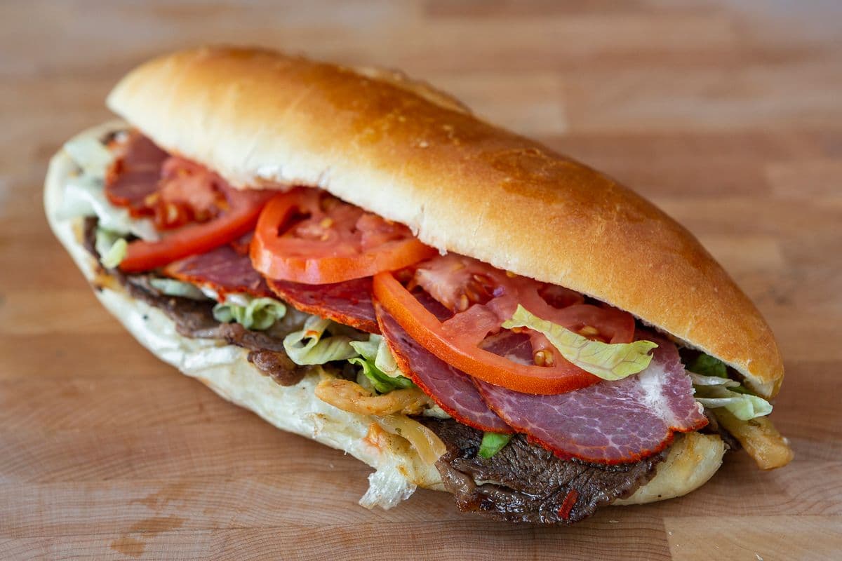 Sandwich au capicollo et steak / Steak & Capicollo Sandwich