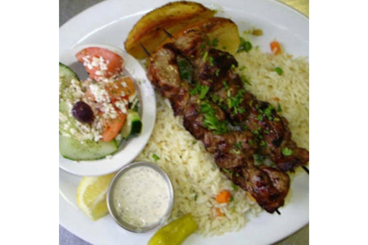 Lamb Greek Souvlaki