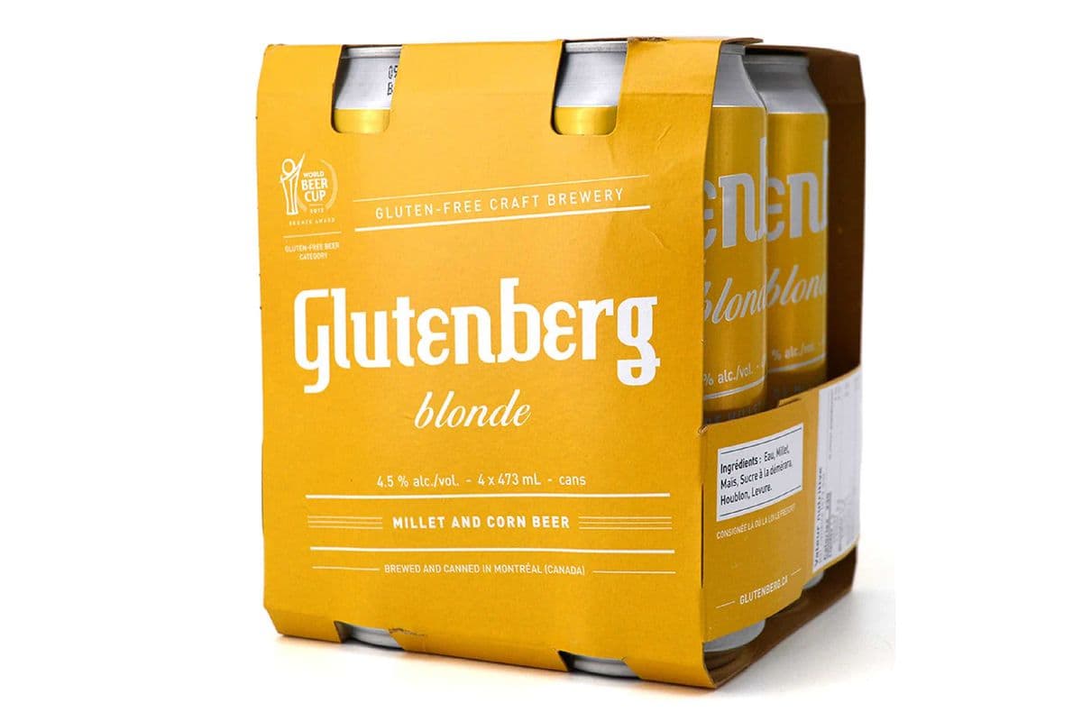 Glutenberg Blonde (4 x 437 ml Cans)