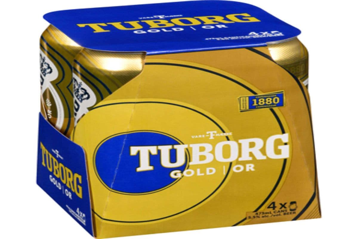 TUBORG GOLD (4X473ML) (1 x 473ML)