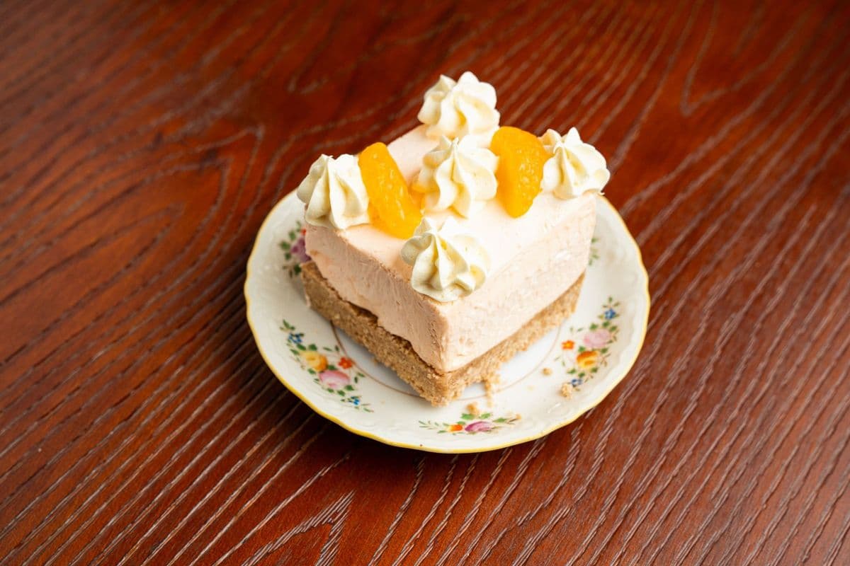 Orange creamsicle cheesecake