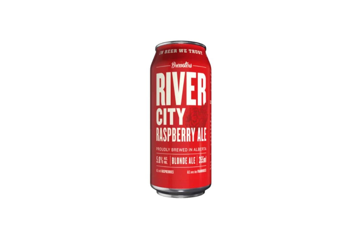 Brewsters River City Raspberry (1 x 473 ml)