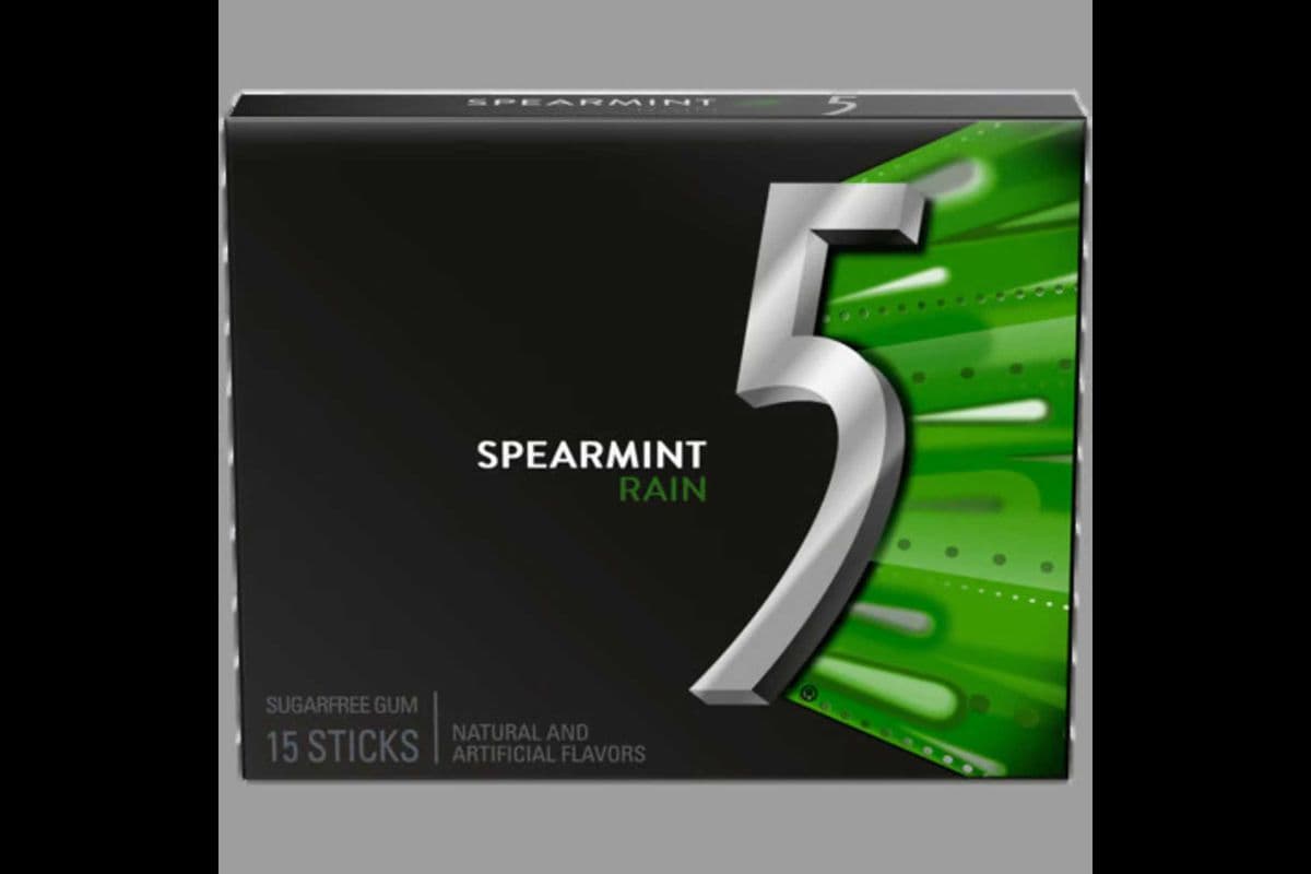 Wrigley's 5 Spearmint (15 Sticks)