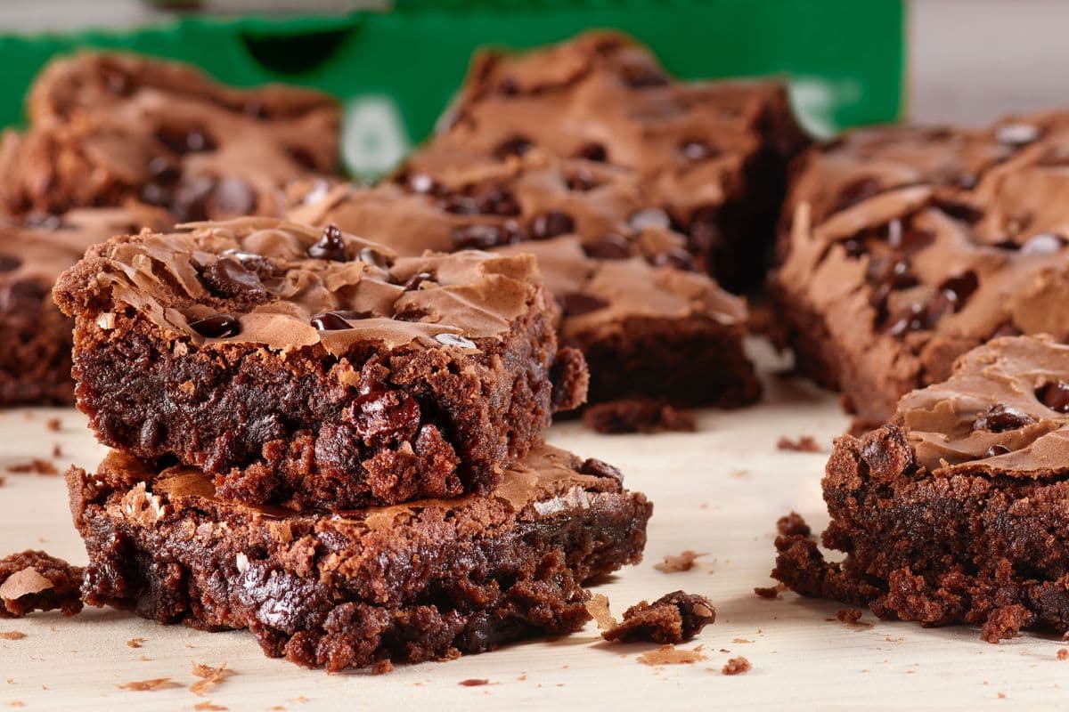 Double Chocolate Chip Brownie (9 squares)