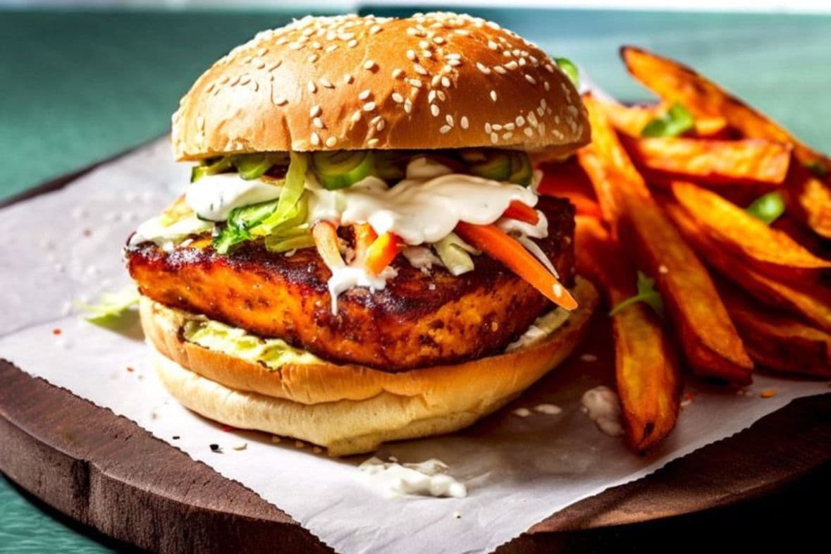 Paneer Salad Burger