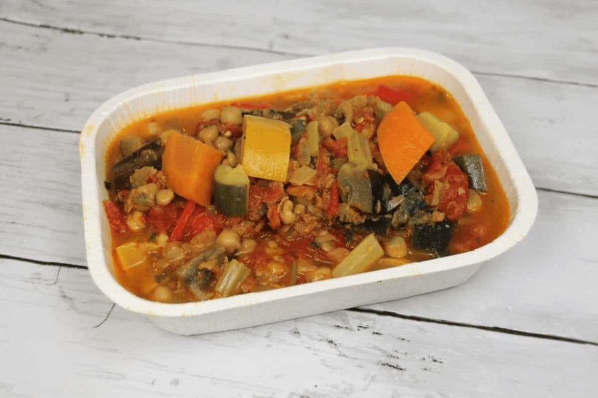 Moroccan Style Summer Vegetable Tagine (2 portions)