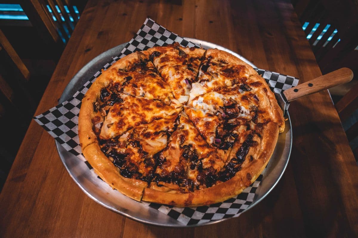 Small BBQ Chicken Pizza