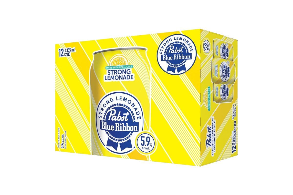 Pabst Strong Lemonade (12 x 355ml)