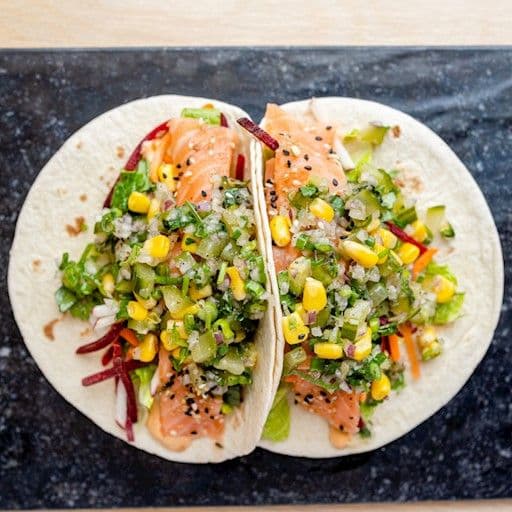 Tacos de saumon