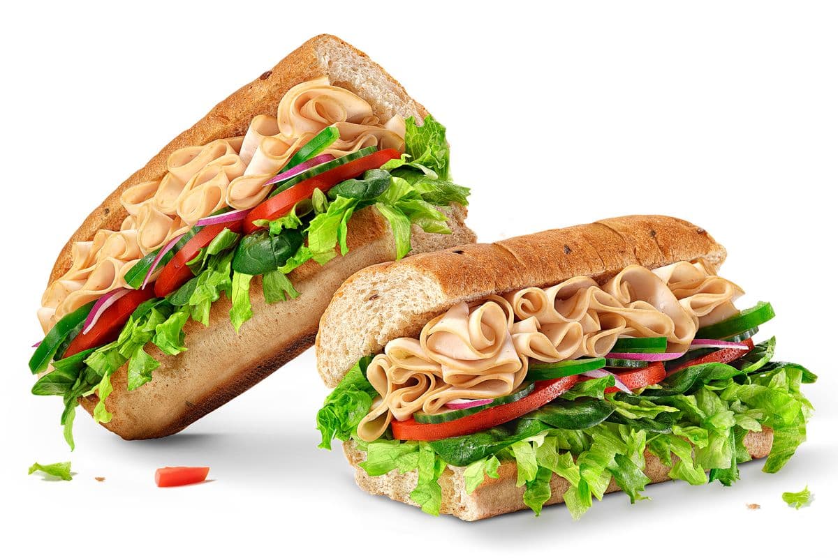 Footlong Turkey Breast Sub (520 Cals)