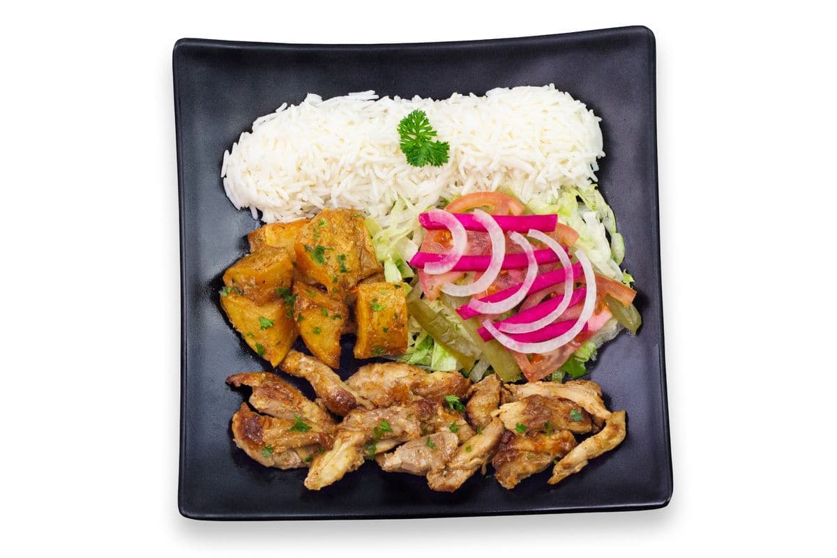 Chicken Shawarma Plate