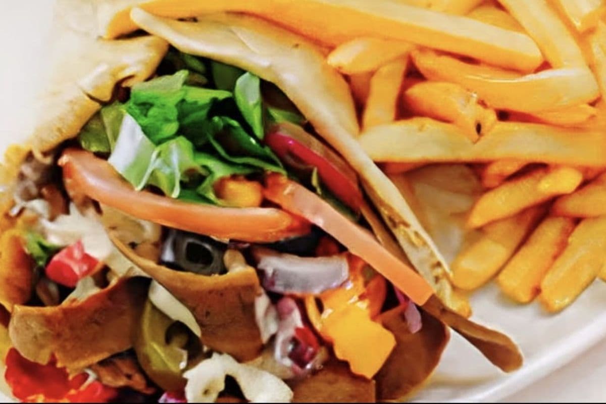 Kids Donair with Fries