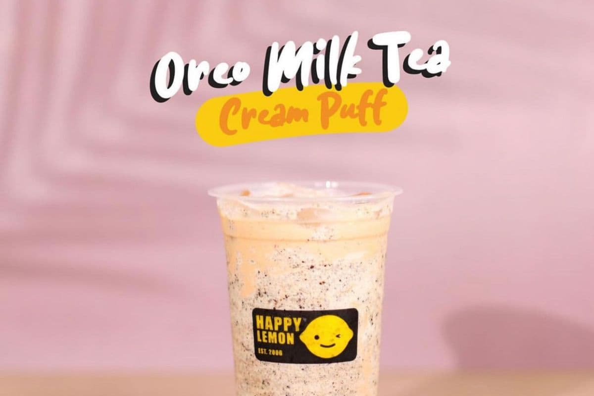 Milk Tea with Oreo Cookies and Cream (Large)