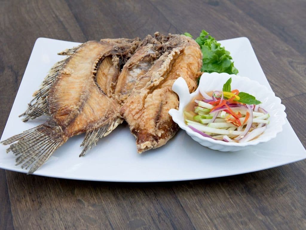 Deep-Fried Tilapia