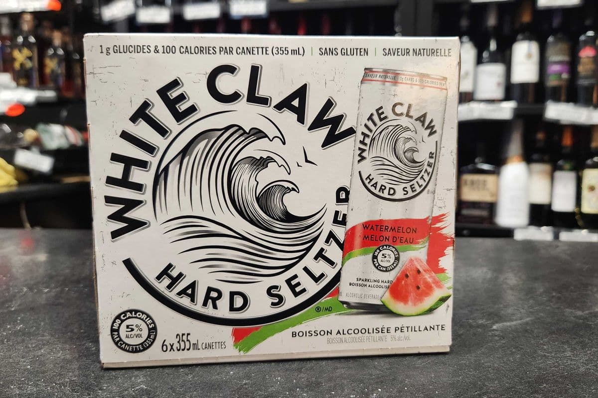 White Claw Hard Seltzer Watermelon (1 x 355x6)