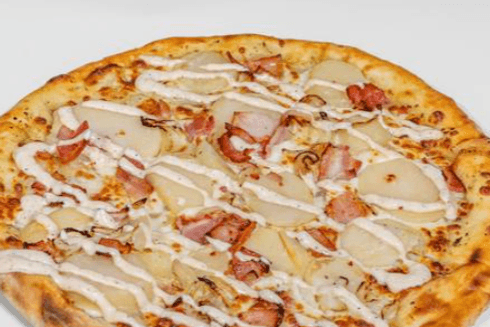 Small Loaded Baked Potato Pizza