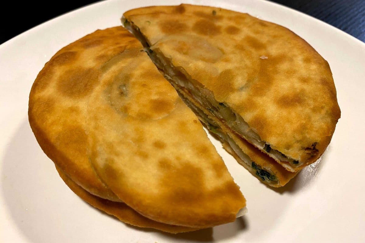 D11. Green Onion Flat Bread