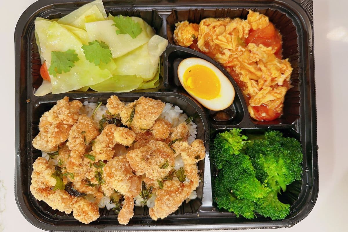 Popcorn Chicken Bento 盐酥鸡便当
